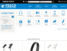 Tablet Screenshot of fescony.com